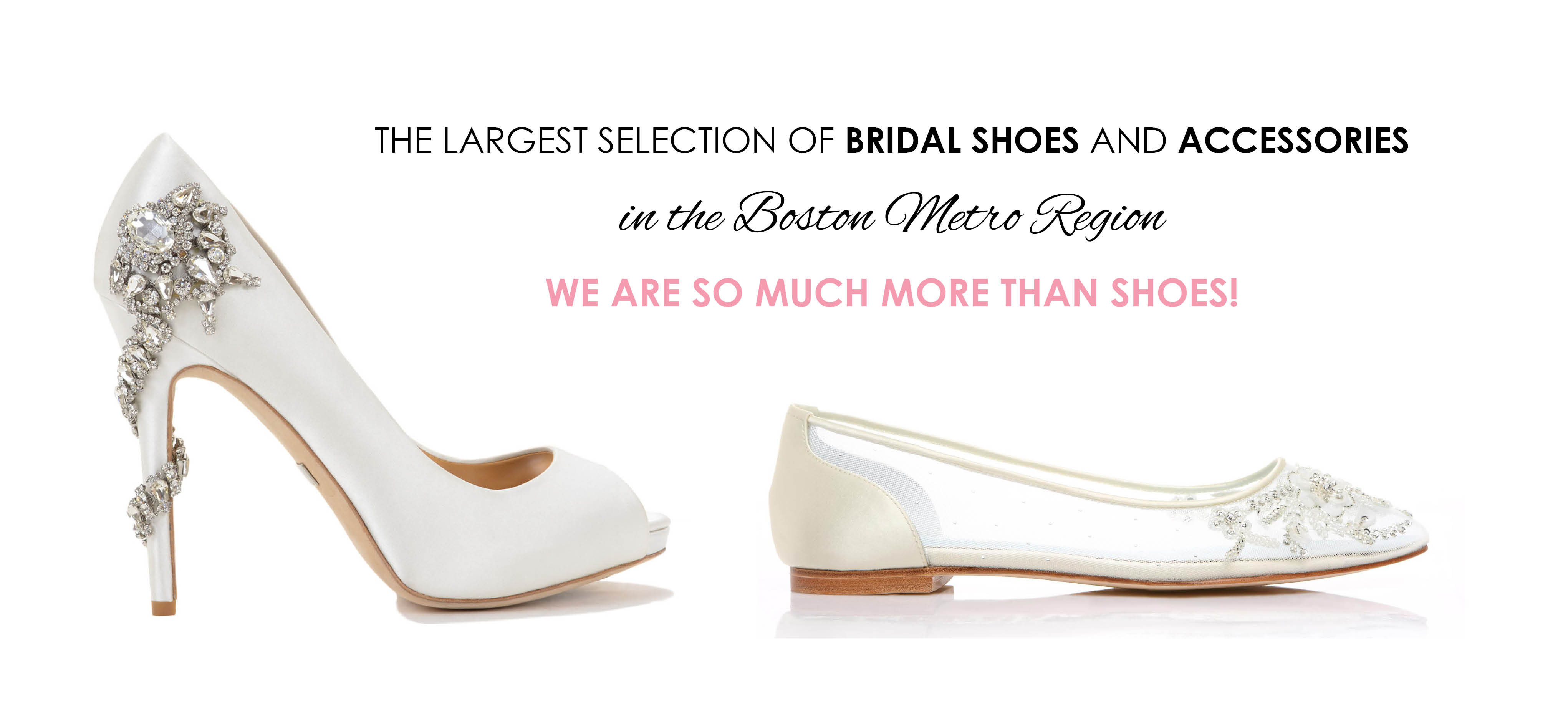 Shoes To Dye For - The largest selection of bridal shoes accessories in the Boston Metro region